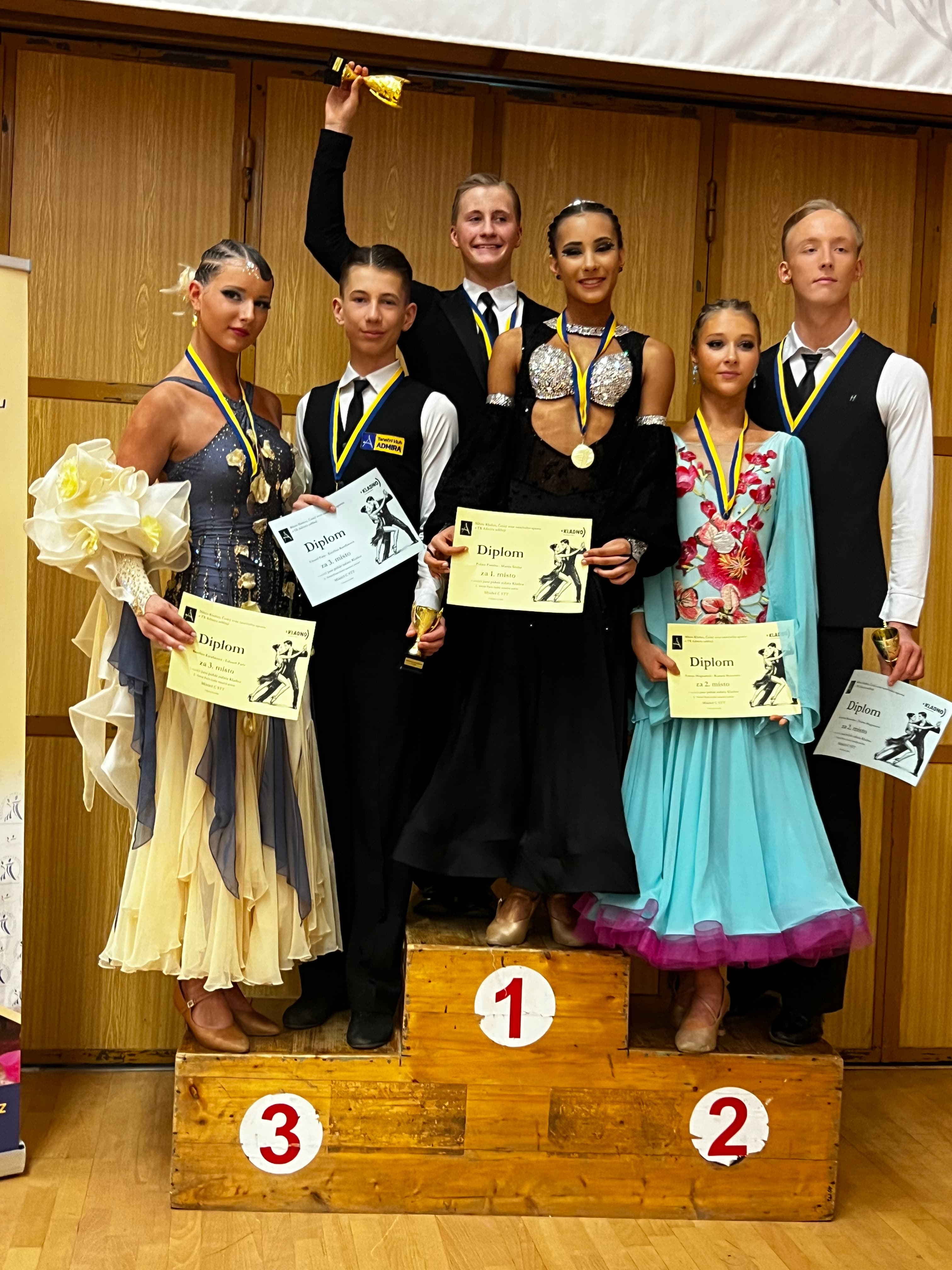 Ballroom dance couple